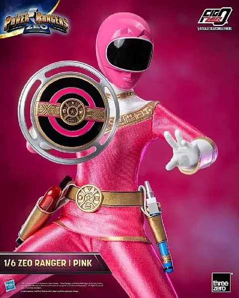 POWER RANGERS ZEO FIGZERO ACTION FIGURE 1/6 RANGER I PINK 30 CM